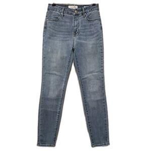 Pacsun Push Up Distressed Jegging Jeans Womens 25 Short Light Blue Stretch Denim